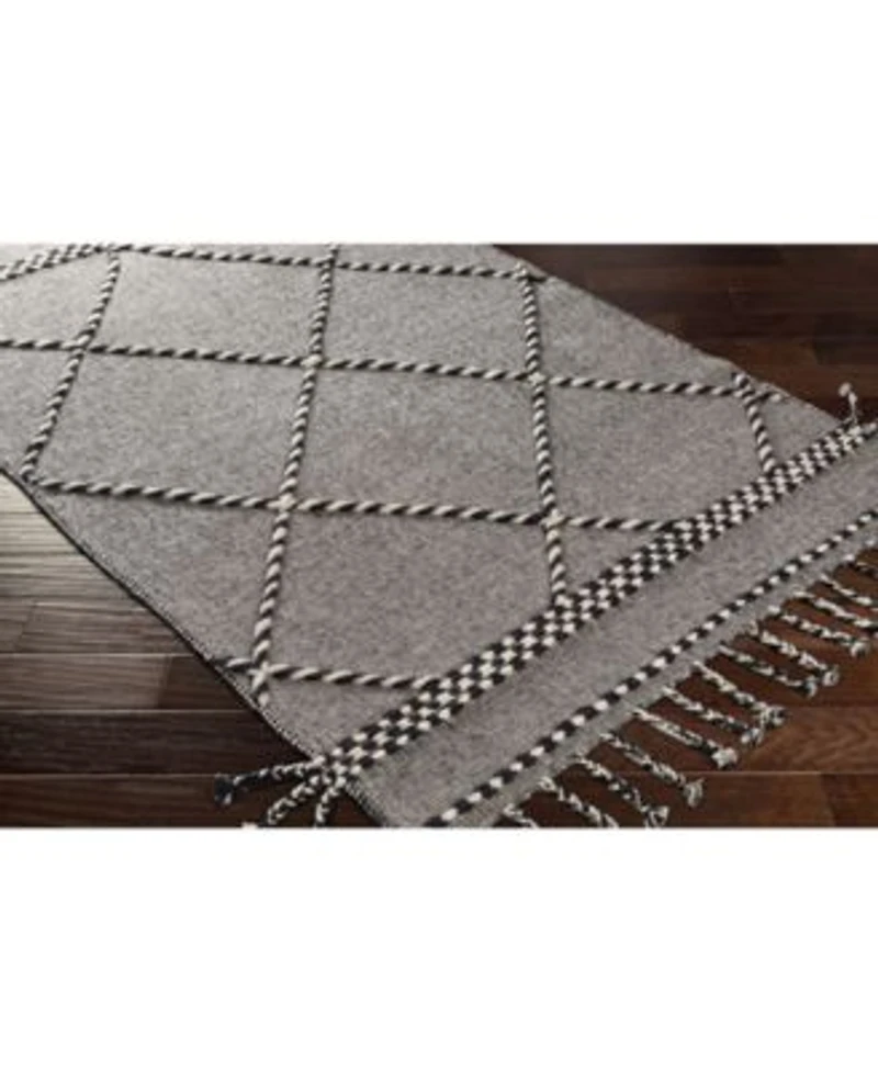 Closeout Livabliss Apache Apa 2306 Black Area Rug