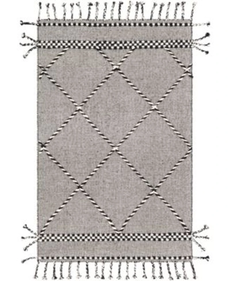 Closeout Livabliss Apache Apa 2306 Black Area Rug