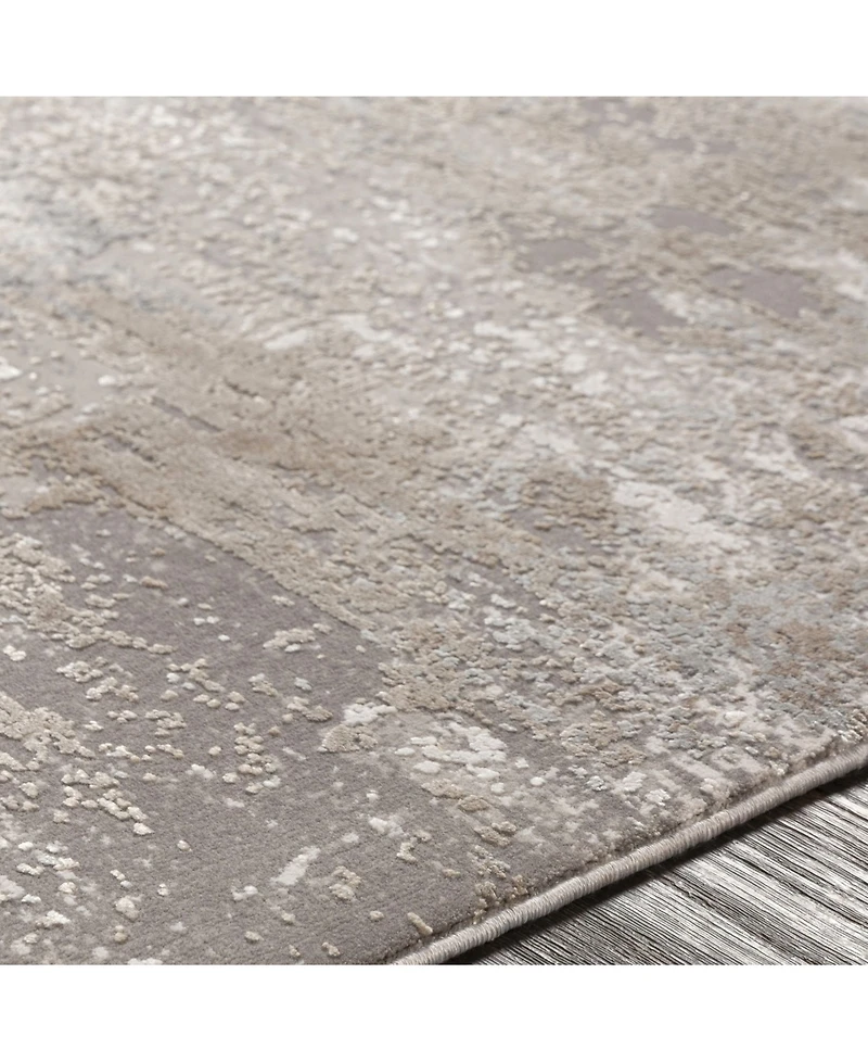Surya Solar Sor-2300 Taupe 3' x 8' Runner Area Rug