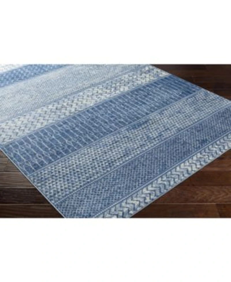 Livabliss Monaco Moc 2305 Azure Area Rug