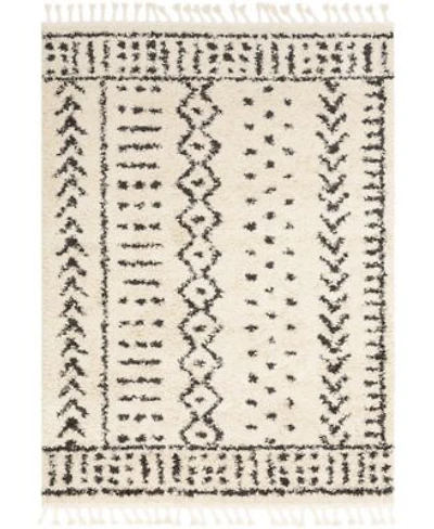 Livabliss Berber Shag Bbe 2311 Charcoal Area Rug