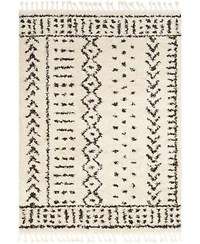 Livabliss Berber Shag Bbe 2311 Charcoal Area Rug