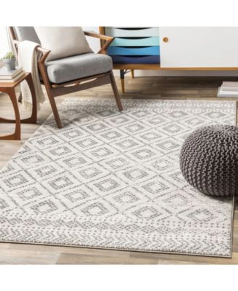 Livabliss Sunderland Sun 2301 Silver Area Rug