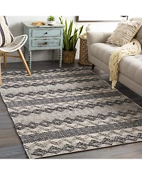 Closeout! Surya Farmhouse Neutrals Fls- 2' x 3' Area Rug