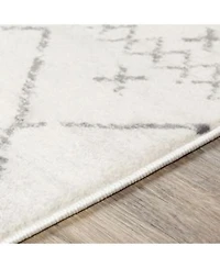 Livabliss Roma Rom 2338 White Area Rug