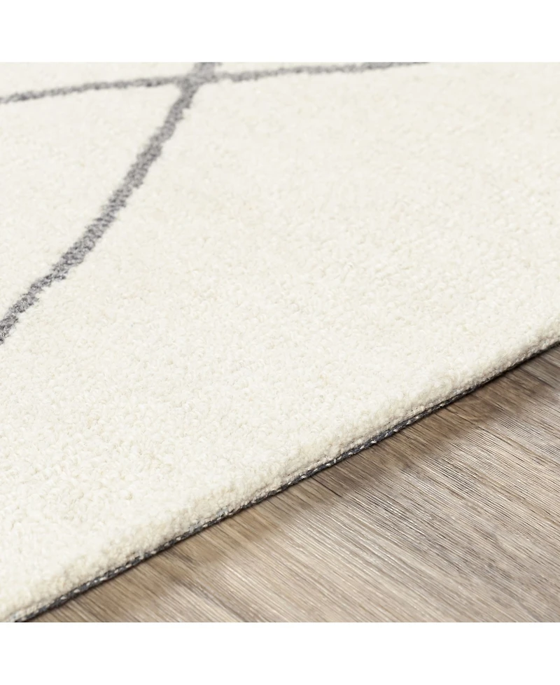 Livabliss Sinop Snp-2306 Charcoal 5' x 7'6" Area Rug