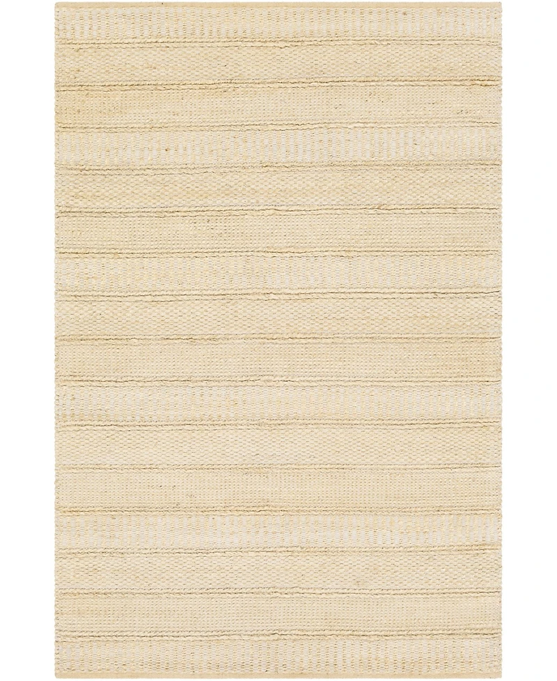 Surya Aria Iaa-1001 White 5' x 8' Area Rug
