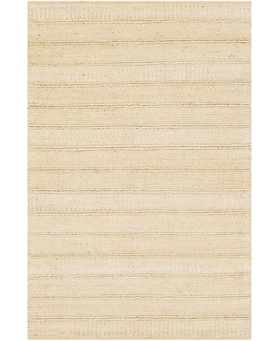 Surya Aria Iaa-1001 White 5' x 8' Area Rug