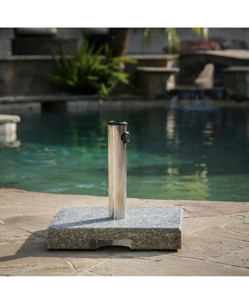 Noble House Jules Square Granite Umbrella Base