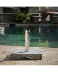 Noble House Jules Square Granite Umbrella Base