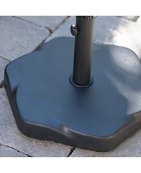 Noble House Salazar Hexagon Umbrella Base