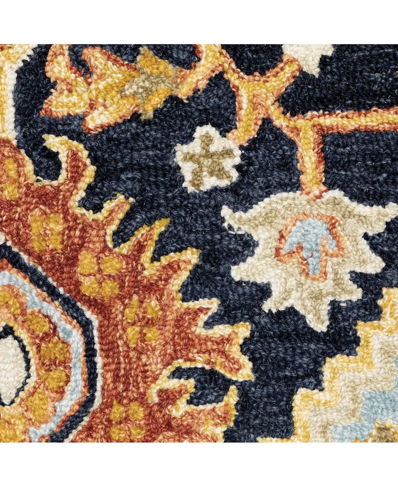 Oriental Weavers Alfresco 28408 Navy 5' x 8' Area Rug