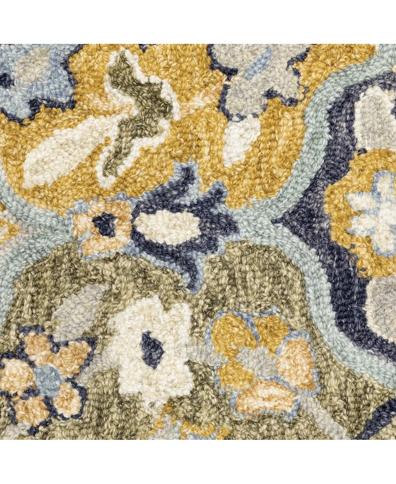 Oriental Weavers Alfresco 28406 Blue 5' x 8' Area Rug