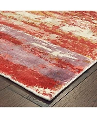 Oriental Weavers Formations 70004 Pink Area Rug
