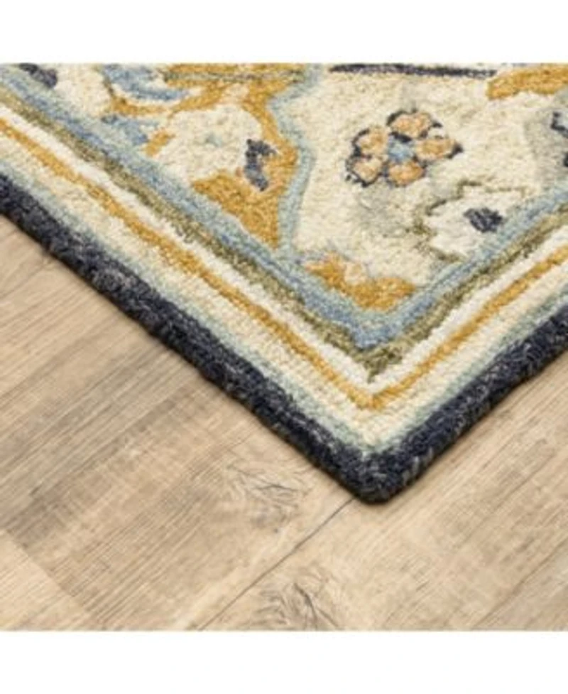 Oriental Weavers Alfresco 28406 Blue Rug