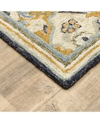 Oriental Weavers Alfresco 28406 Blue Rug