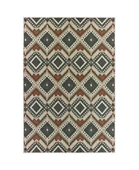 Oriental Weavers Latitude 002x3 Gray Rug
