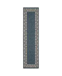 Oriental Weavers Latitude 1503B Blue 1'10" x 7'6" Runner Rug