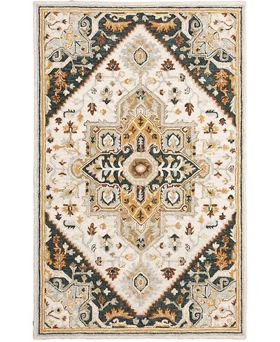 Oriental Weavers Alfresco 28407 Ivory 5' x 8' Area Rug