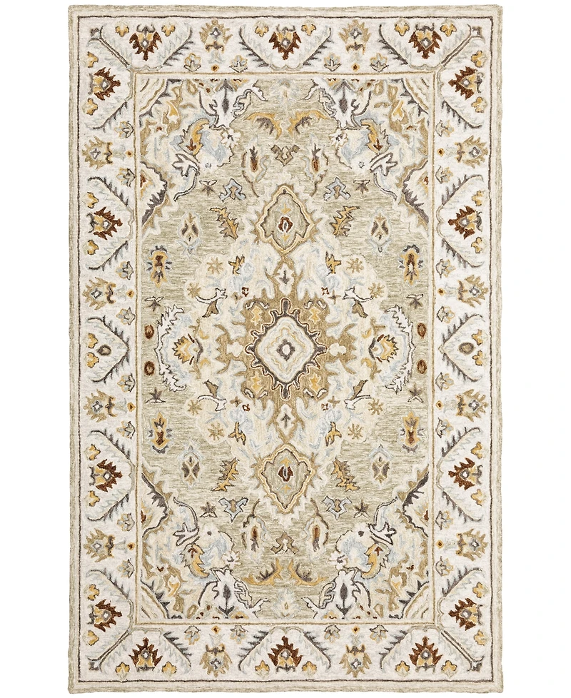 Oriental Weavers Alfresco Ivory 5' x 8' Area Rug