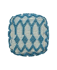 Noble House Birchglen Boho Ottoman Pouf