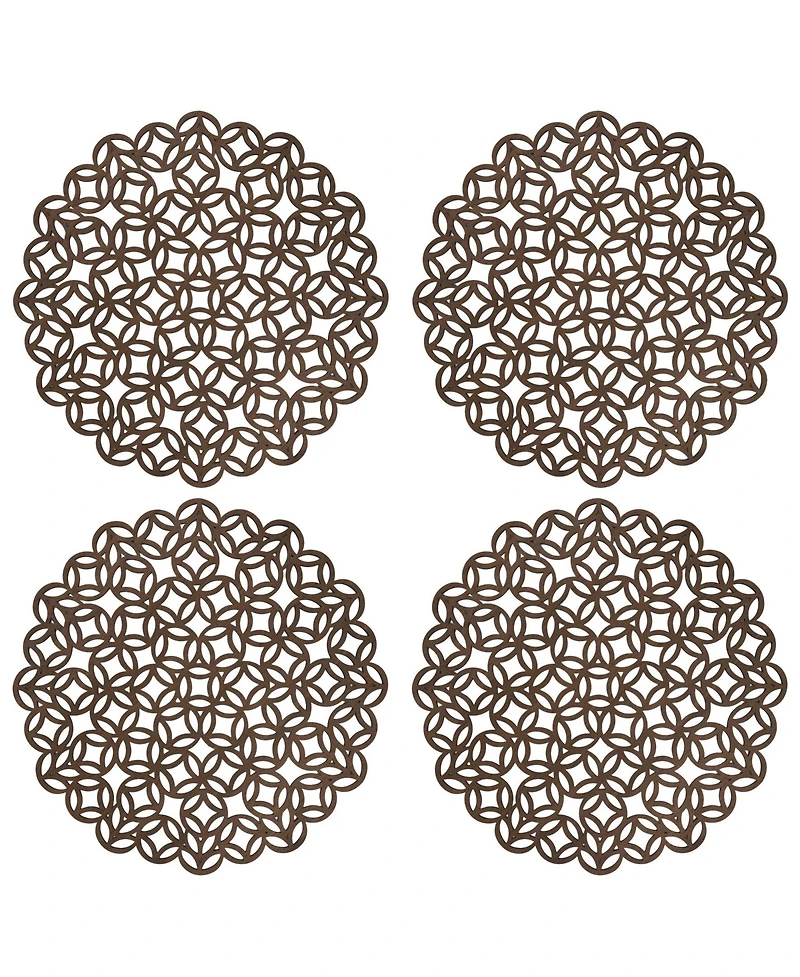 Saro Lifestyle Laser Cut Placemat Set of 4
