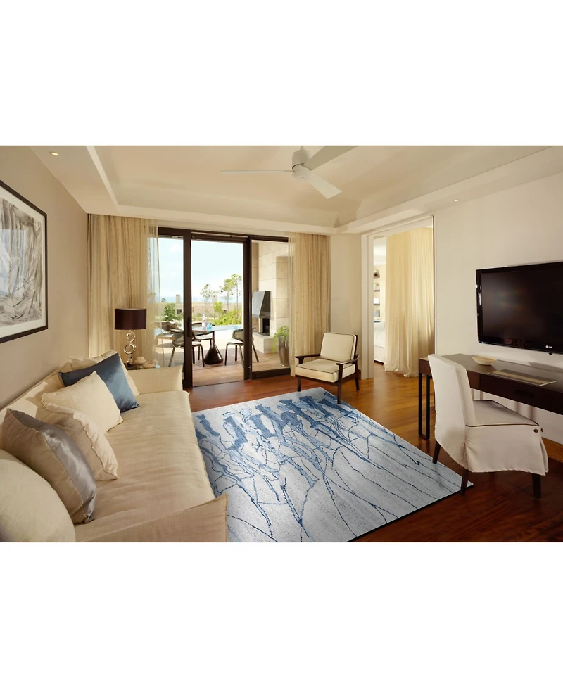 Closeout! Feizy Cosmo R8621 7'3" x 9'3" Area Rug