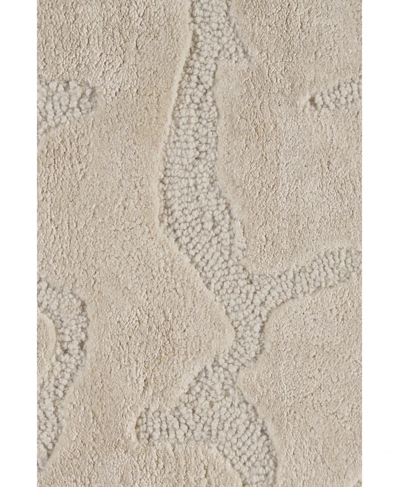 Feizy Mali R8629 Ivory 2' x 3' Area Rug