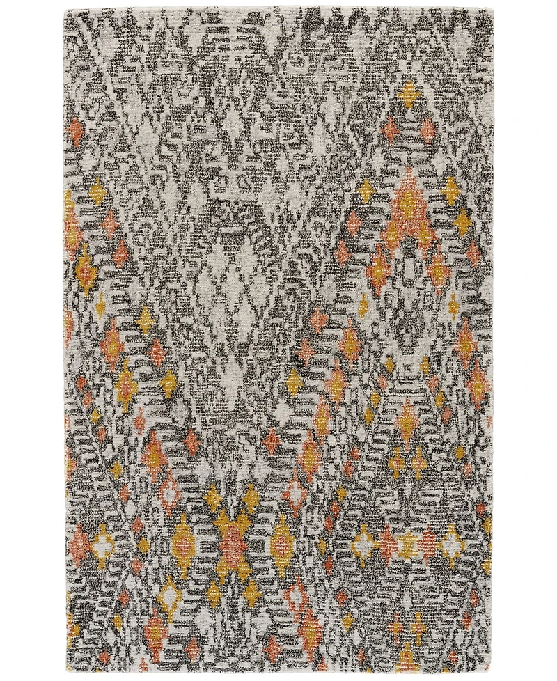 Feizy Arazad R8476 Tangerine 8' x 11' Area Rug