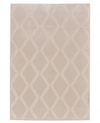 Feizy Prasad R3678 Cream 8' x 11' Area Rug