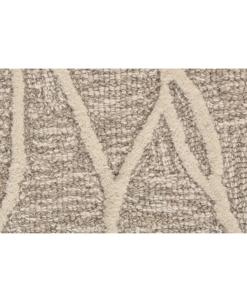 Feizy Enzo R8734 Ivory 5' x 8' Area Rug