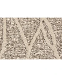 Feizy Enzo R8734 Ivory 5' x 8' Area Rug