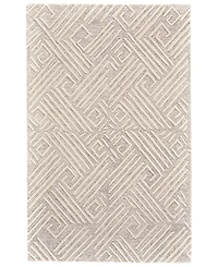 Feizy Enzo R8737 Ivory 3'6" x 5'6" Area Rug