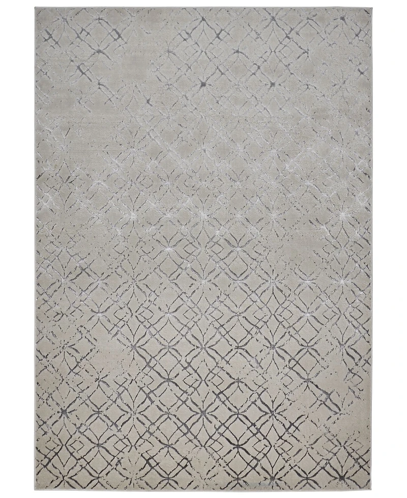 Feizy Micah R3047 Beige 6'7" x 9'6" Area Rug