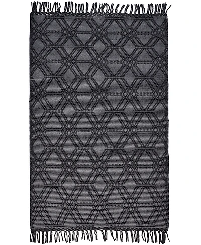 Feizy Phoenix R0807 Charcoal 5' x 7'6" Area Rug