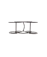 Spectrum Bordeaux Knock Down 5-Bottle Wine Rack
