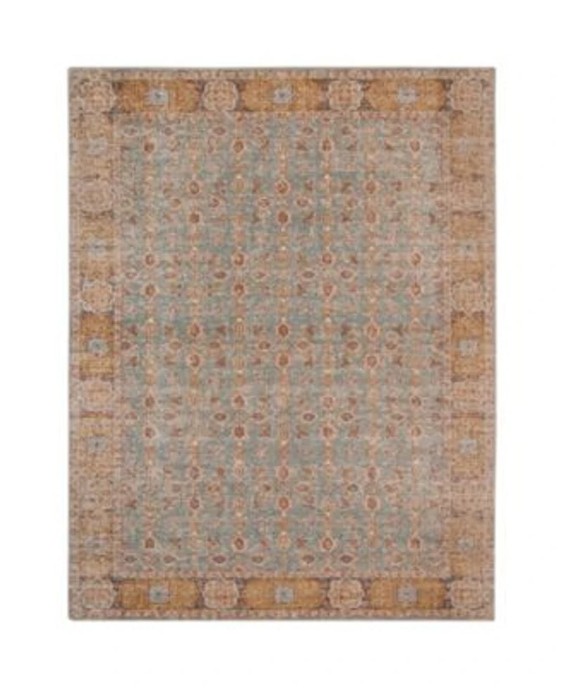 Closeout Amer Rugs Eternal Ete 27 Teal Rug
