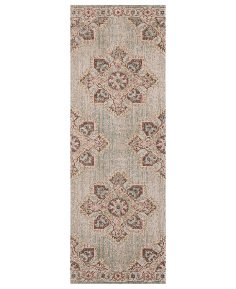 Amer Rugs Eternal Ete-20 Beige/Sand 2'7" x 7'6" Runner Rug