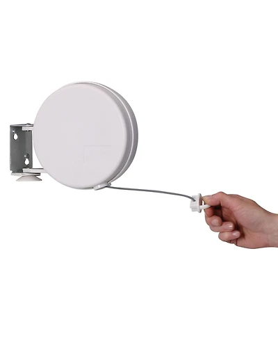 Household Essentials Single Line Retractable Clothesline for Hanging Laundry, 40 Feet