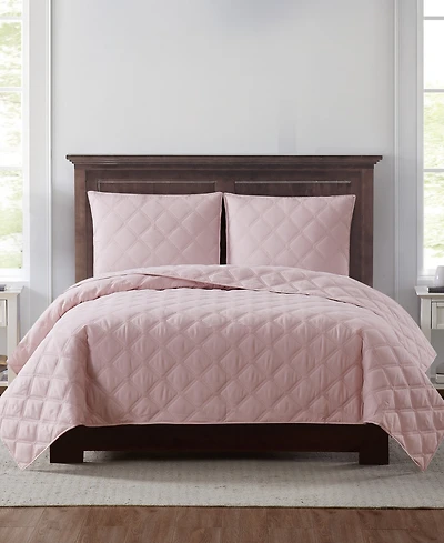 Truly Soft Everyday 3D Puff 3-Pc. Quilt Set, Full/Queen