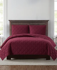 Truly Soft Everyday 3D Puff 3-Pc. Quilt Set, Full/Queen