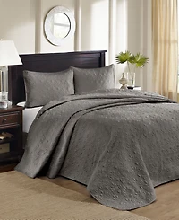 Madison Park Quebec Quilted 3-Pc. Bedspread Set, Full