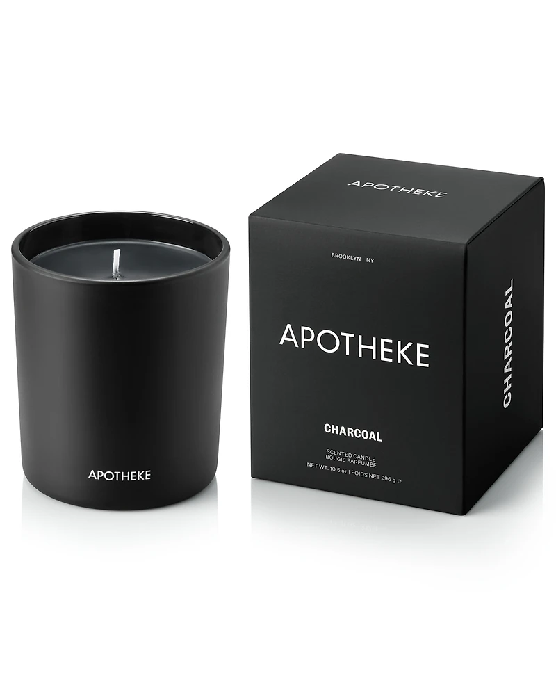 Apotheke Charcoal Candle, 10.5 oz.