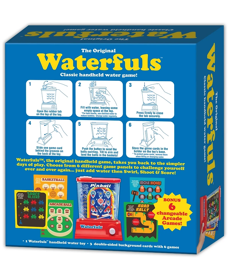 Fundamental Toys The Original Waterfuls - Classic Handheld Water Game