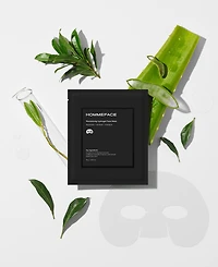 Hommeface Men's Revitalizing Hydrogel Facial Sheet Mask Set, 5 masks x 18g (0.63 oz)