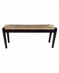 StyleCraft Indoor or Outdoor Seagrass Bench