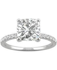 Charles & Colvard Moissanite Engagement Ring (2-5/8 ct. t.w. Dew) in 14k White Gold