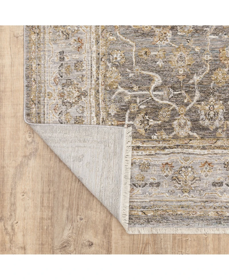 Oriental Weavers Maharaja 40M Beige and Gray 2' x 3' Area Rug