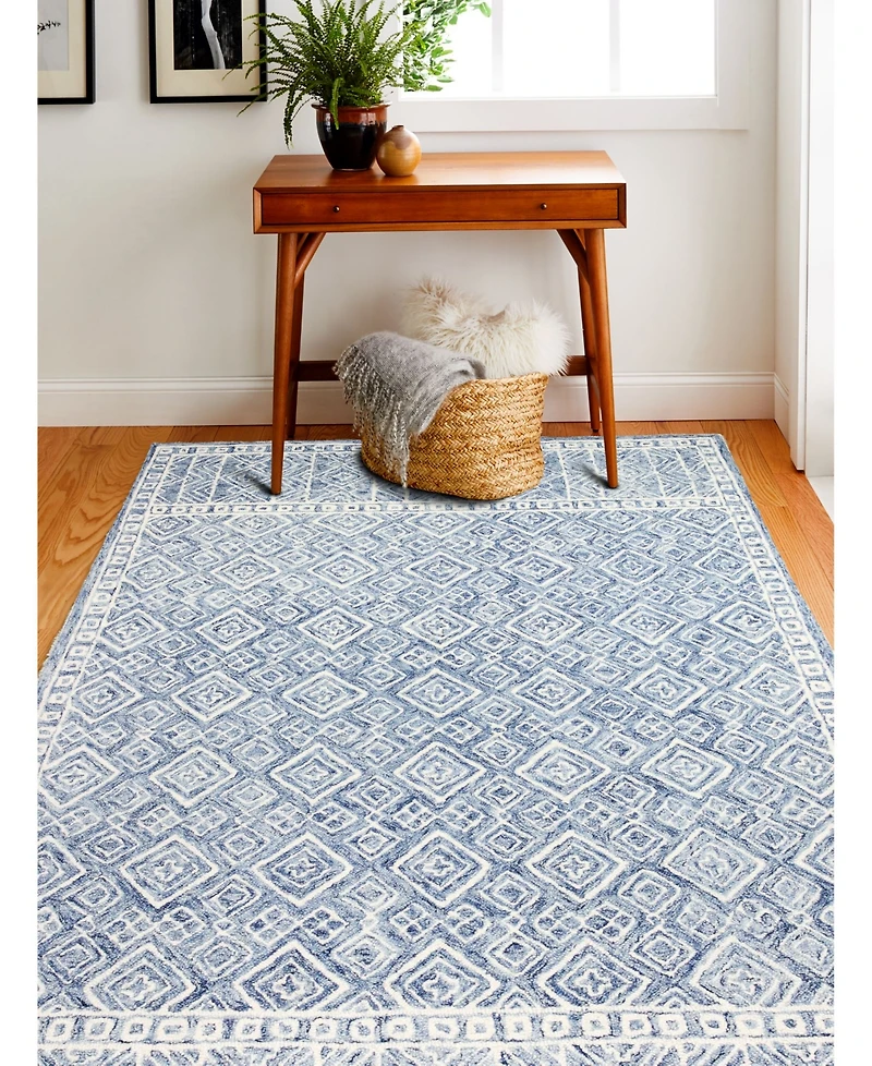 Bashian Taron Val-09 Blue 3'6" x 5'6" Area Rug