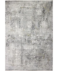 Bashian Charm Cha-09 Gray 7'9" x 9'9" Area Rug